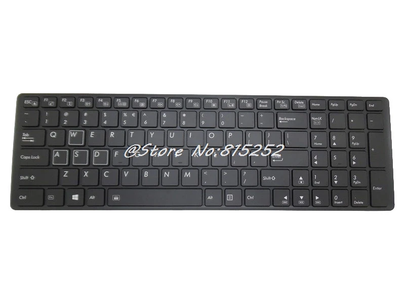 Laptop Keyboard For Gigabyte For AORUS X7 DT V6 United States With Black Frame And Colourful Backlit New
Laptop Keyboard For Gigabyte For AORUS X7 DT V6 United States With Black Frame And Colourful Backlit New