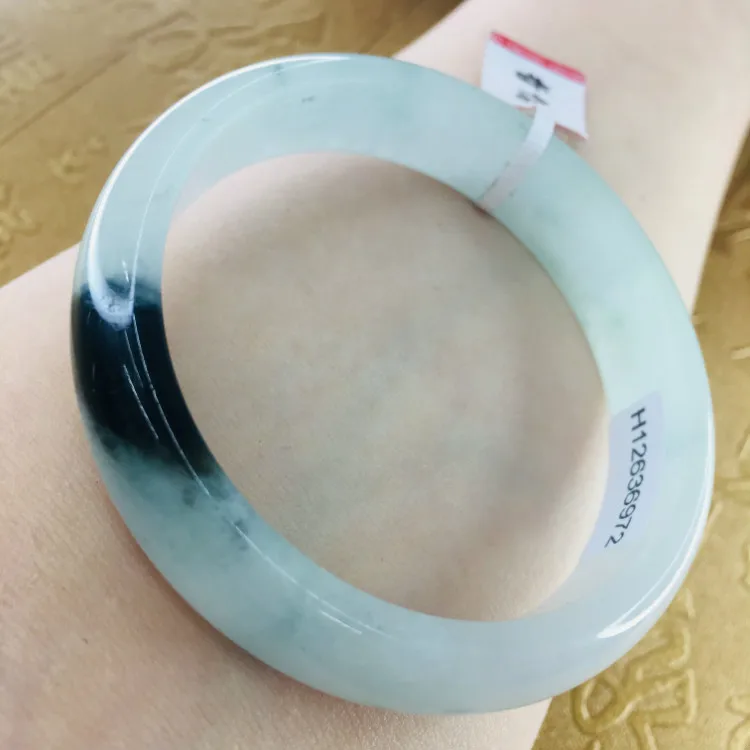 Send A certificate natural Jadeite bracelet Beautiful blue flower 54-61mm female Princess bracelet Jewelry gift
Send A certificate natural Jadeite bracelet Beautiful blue flower 54-61mm female Princess bracelet Jewelry gift