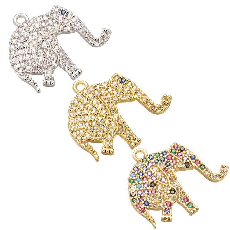 ZHUKOU 17x20mm fashion crystal elephant pendant women necklace earrings bracelet jewelry making accessories model:VD495
ZHUKOU 17x20mm fashion crystal elephant pendant women necklace earrings bracelet jewelry making accessories model:VD495