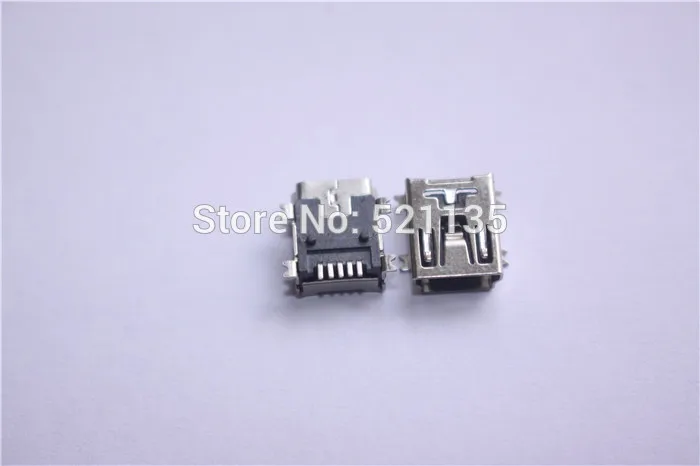 Free shipping 10pcs 5 Pin Female Mini Type B USB SMD connector Adapter for PCB mount socket
Free shipping 10pcs 5 Pin Female Mini Type B USB SMD connector Adapter for PCB mount socket