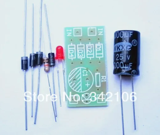 Free Shipping!! 20pcs IN4007 Bridge Rectifier / AC switch DC / power converter / full-wave rectifier circuit board (spare parts)
Free Shipping!! 20pcs IN4007 Bridge Rectifier / AC switch DC / power converter / full-wave rectifier circuit board (spare parts)
