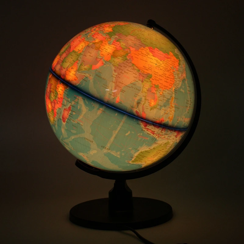 14.16cm LED Light World Earth Globe Map Geography Educational Toy With Stand Home Office Ideal Miniatures Gift Office Gadgets
14.16cm LED Light World Earth Globe Map Geography Educational Toy With Stand Home Office Ideal Miniatures Gift Office Gadgets