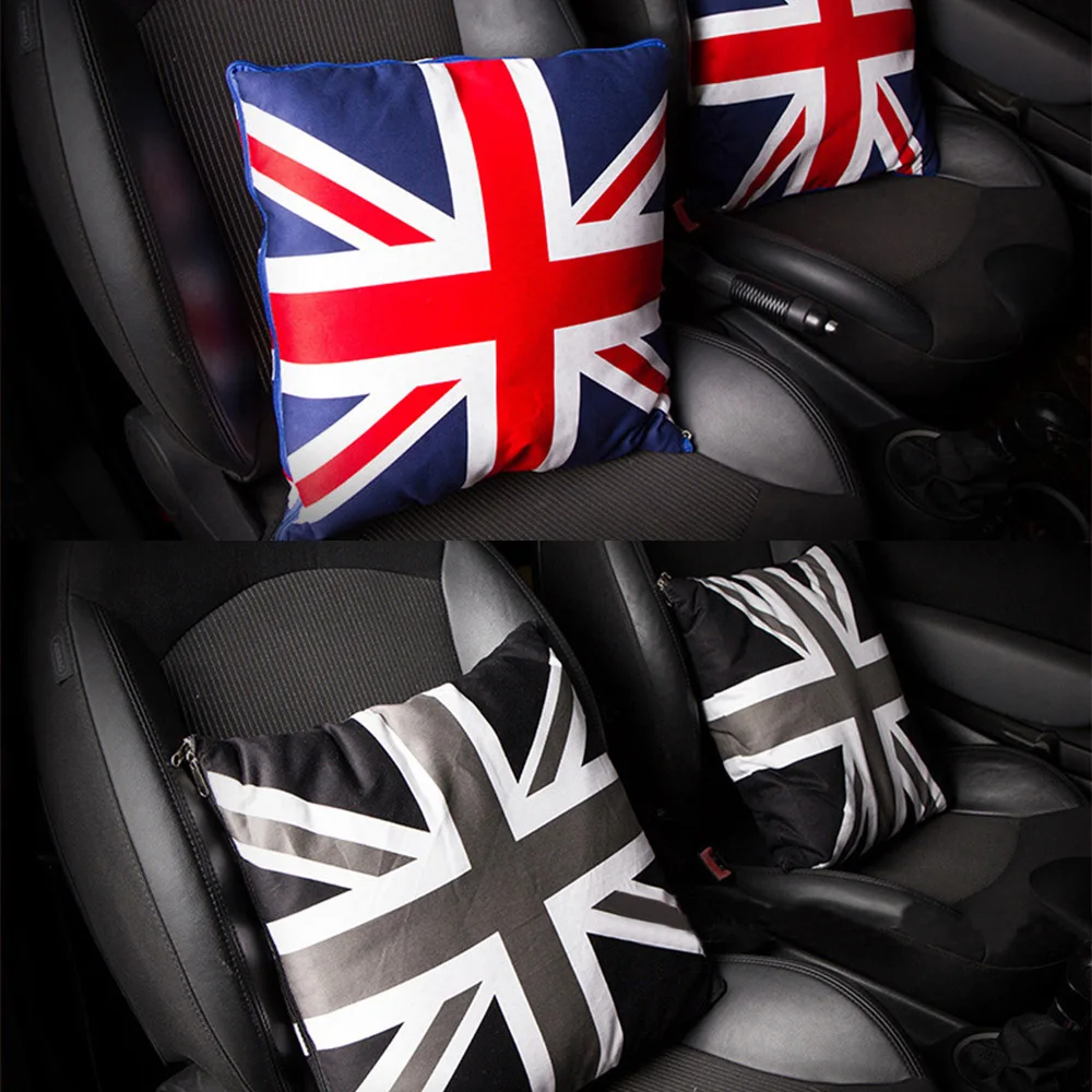 Union Jack Polyester Car Cushion Blanket Pillows Air conditioning Quilt Universal For Mini Cooper Countryman Car Styling
Union Jack Polyester Car Cushion Blanket Pillows Air conditioning Quilt Universal For Mini Cooper Countryman Car Styling