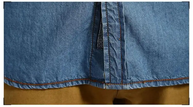 Long Sleeve Mens Denim Shirt Nice Spring Jeans Shirts Oversized Blouse Autumn Camisa Boys Brand Blouse Shirt Plus Size M-XXL
Long Sleeve Mens Denim Shirt Nice Spring Jeans Shirts Oversized Blouse Autumn Camisa Boys Brand Blouse Shirt Plus Size M-XXL