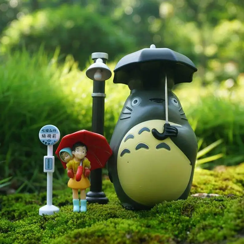 Зонт Totoro Hold. Студия для девушек и стриллайта ghilii фигурка террариума аксессуары