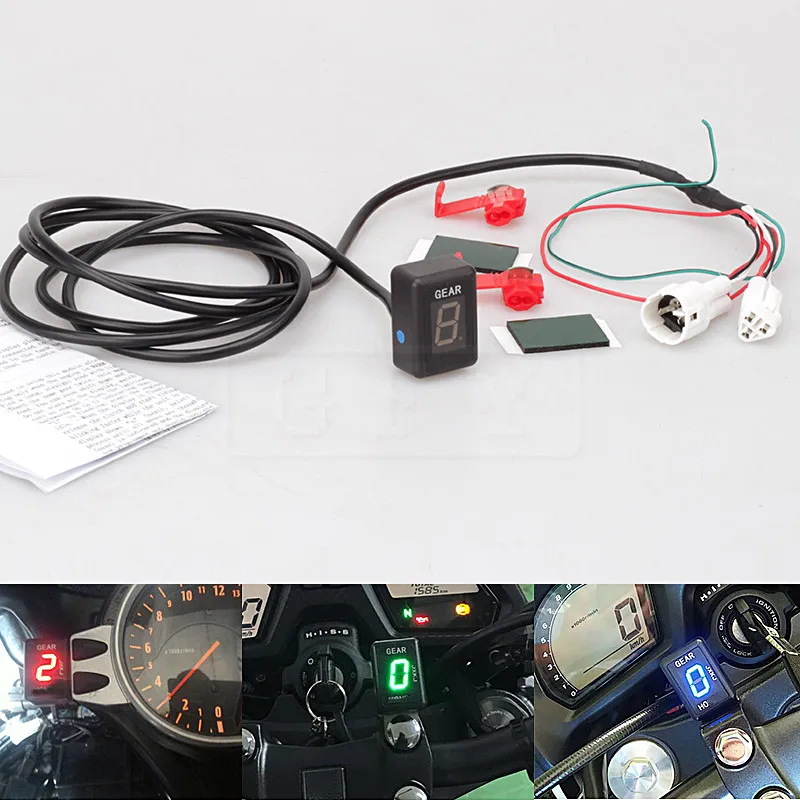 For Yamaha XJR400 XJR1300 XT660 XJ6 Non ABS YS250 Fazer LED Electronics 1-6 Level Gear Indicator Moto Speed Digital Meter
For Yamaha XJR400 XJR1300 XT660 XJ6 Non ABS YS250 Fazer LED Electronics 1-6 Level Gear Indicator Moto Speed Digital Meter