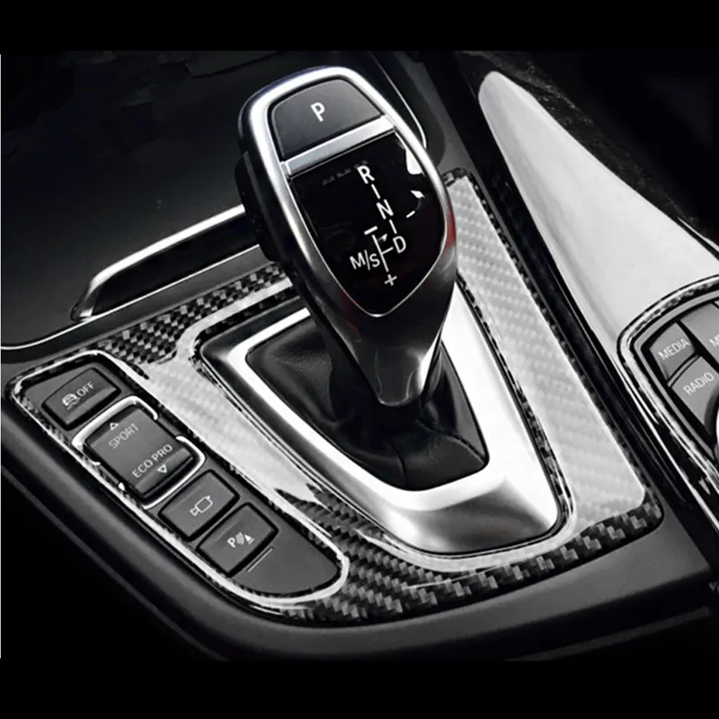 CNORICARC Center Console Gear Shift panel cover trim for BMW 3 4 series 318i 320li f30 3GT 2013-18 LHD Carbon fiber Car styling
CNORICARC Center Console Gear Shift panel cover trim for BMW 3 4 series 318i 320li f30 3GT 2013-18 LHD Carbon fiber Car styling