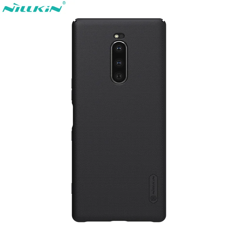 Nillkin чехол для Sony Xperia 1 Супер матовый защитный ПК Жесткий Xperia1 корпус черный| |