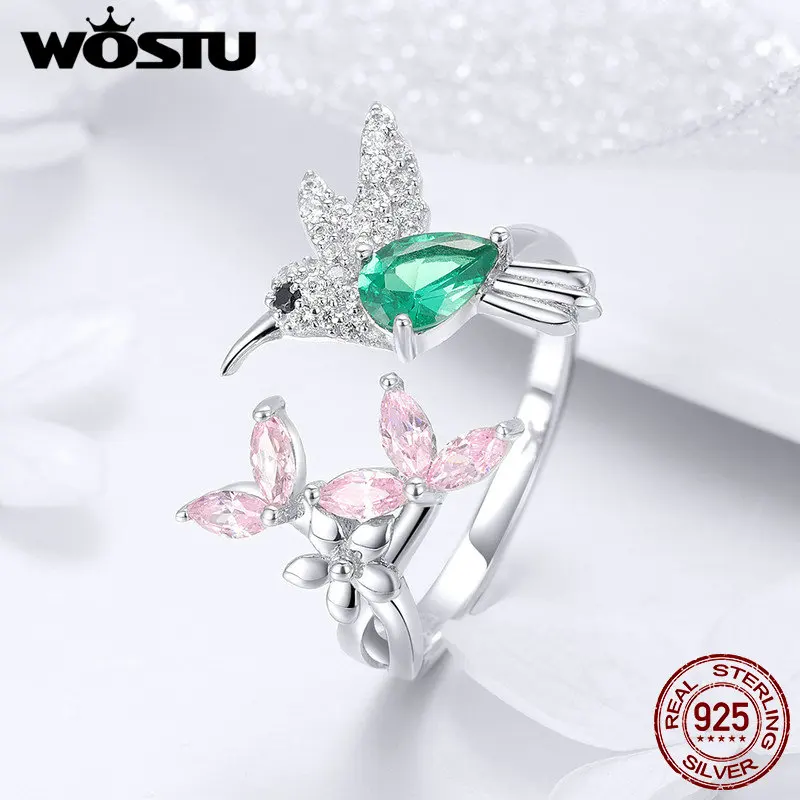 WOSTU подлинное серебро 925 пробы модный подарок кольцо с колибри для женщин юбилей оригинальный бренд ювелирные изделия подарок FNR016
WOSTU подлинное серебро 925 пробы модный подарок кольцо с колибри для женщин юбилей оригинальный бренд ювелирные изделия подарок FNR016