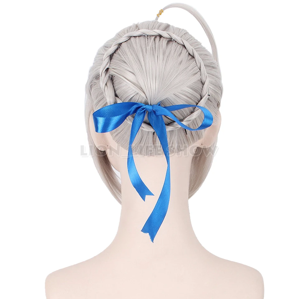 Fate Stay Night Synthetic Short Straight Yellow Silver Gray Blonde Saber Cosplay Wig Bangs With Around Head Whips
Fate Stay Night Synthetic Short Straight Yellow Silver Gray Blonde Saber Cosplay Wig Bangs With Around Head Whips