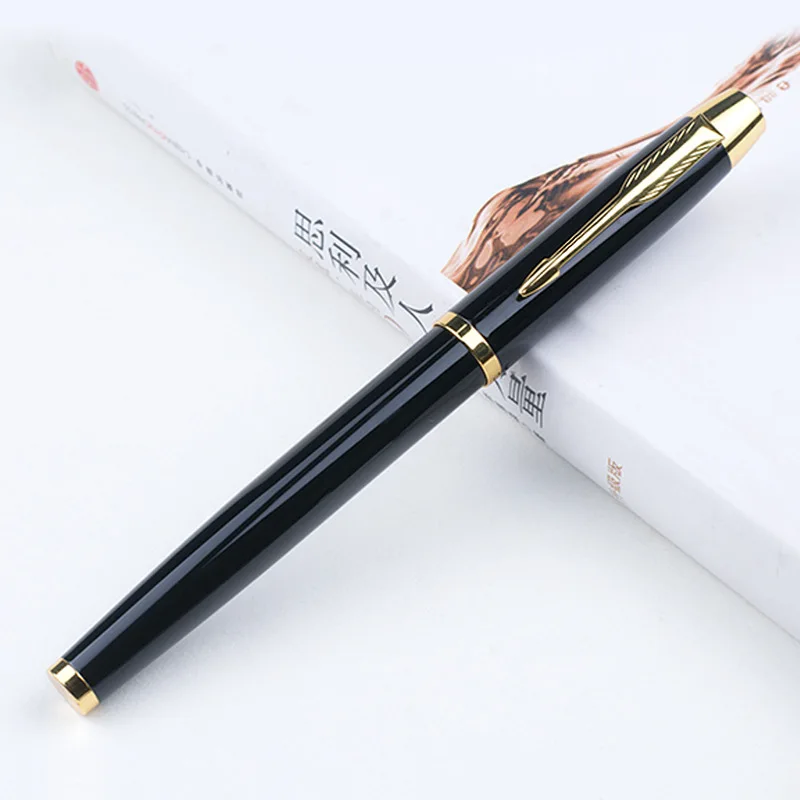 Onisidus Arrow clip metal rollerball with gold trim roller ball pen gel im pen for wholesale , weight 33grams
Onisidus Arrow clip metal rollerball with gold trim roller ball pen gel im pen for wholesale , weight 33grams