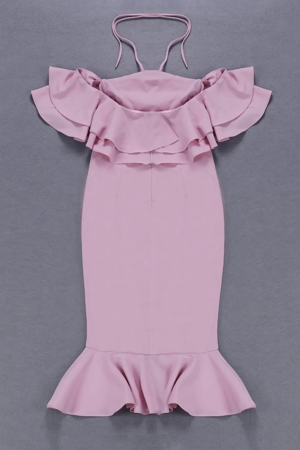 Off the Shoulder Halter Dress Elegant Women Fashion Celebrity Evening Party Sexy Nightclub Car Show Giri Fishtail Dresses
Off the Shoulder Halter Dress Elegant Women Fashion Celebrity Evening Party Sexy Nightclub Car Show Giri Fishtail Dresses