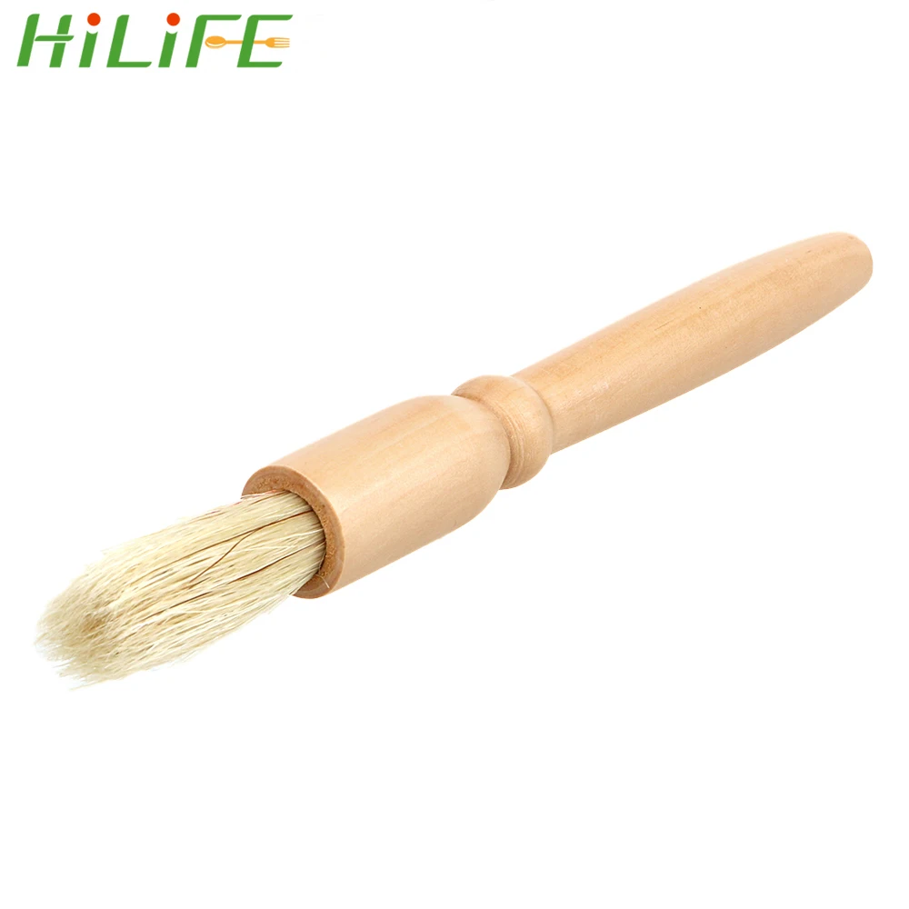 Кухонные инструменты HILIFE кофемашина с деревянной ручкой и натуральной щетиной |