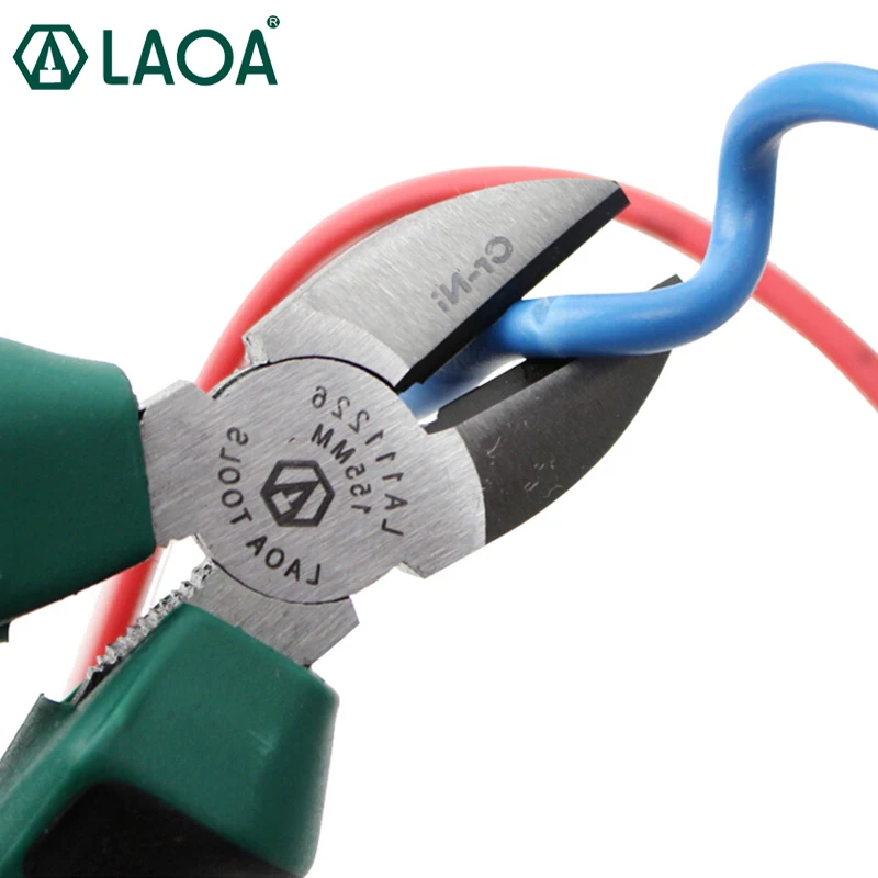 LAOA 6" Technical Grade Diagonal Pliers Cr-Ni Hardness Pliers Diagonal Cutting Pliers
LAOA 6" Technical Grade Diagonal Pliers Cr-Ni Hardness Pliers Diagonal Cutting Pliers