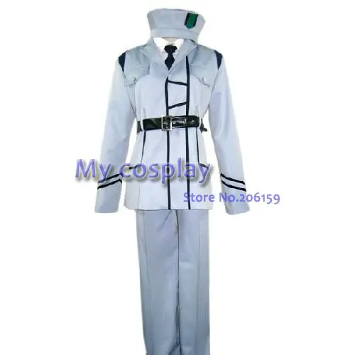 Hetalia Axis Powers White Uniform Cosplay Costume For Men Party Clothes Halloween Costumes -- Freeshipping
Hetalia Axis Powers White Uniform Cosplay Costume For Men Party Clothes Halloween Costumes -- Freeshipping