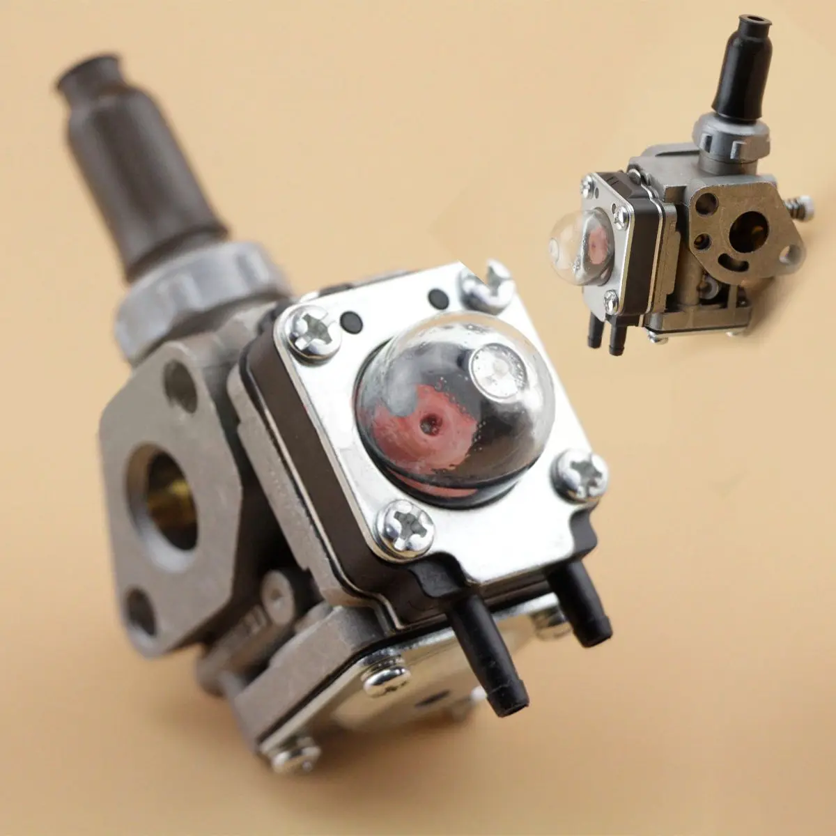Carb Carburetor Fit TH43 TH48 Carburettor Engine Strimmer Bushcutt Silver&Black
Carb Carburetor Fit TH43 TH48 Carburettor Engine Strimmer Bushcutt Silver&Black