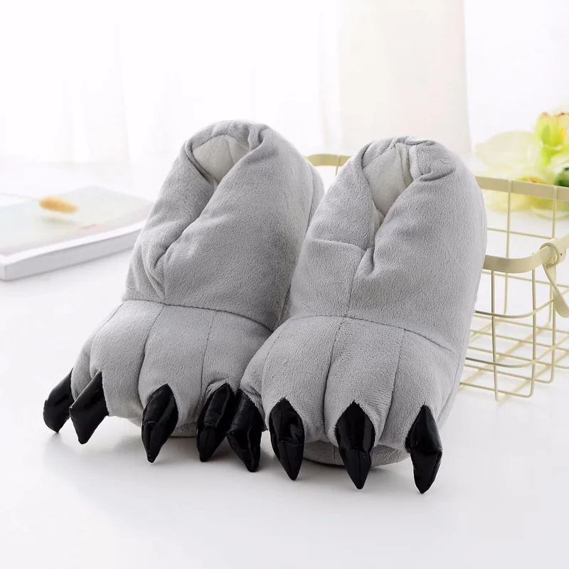 STONE VILLAGE Winter Super Soft Velvet Cartoon Paw Shoes Parent-Child Thick Non-Slip Women Slippers Plush Cotton Home Slippers
STONE VILLAGE Winter Super Soft Velvet Cartoon Paw Shoes Parent-Child Thick Non-Slip Women Slippers Plush Cotton Home Slippers