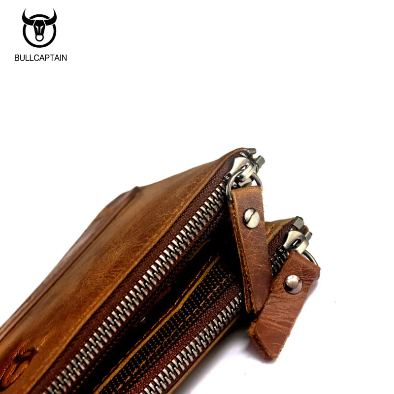 Vintage Genuine Leather Zipper Men Wallets Natural First Layer Cow Leather Zip Coin Purses Brand Designer Short Standard Wallet 
Vintage Genuine Leather Zipper Men Wallets Natural First Layer Cow Leather Zip Coin Purses Brand Designer Short Standard Wallet