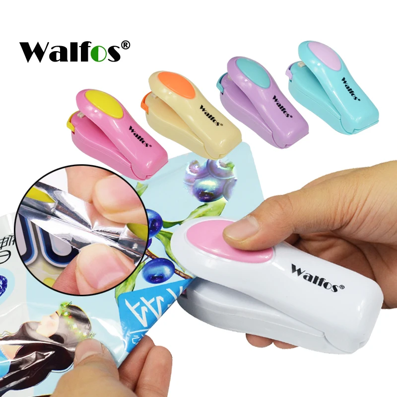 WALFOS Vacuum Food Sealer Mini Portable Heat Sealing Machine Impulse Bag Sealer Seal Machine Plastic Bags Sealing Tools
WALFOS Vacuum Food Sealer Mini Portable Heat Sealing Machine Impulse Bag Sealer Seal Machine Plastic Bags Sealing Tools