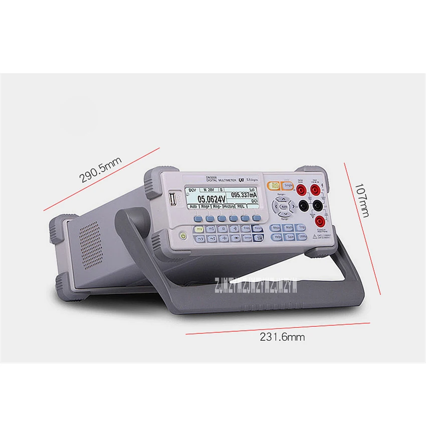 DM3058 Desktop Digital Multimeter Professional High Precision Bench Top Multimeter 5.5-Digit LCD Digital Multimeter 100-230V 30W
DM3058 Desktop Digital Multimeter Professional High Precision Bench Top Multimeter 5.5-Digit LCD Digital Multimeter 100-230V 30W