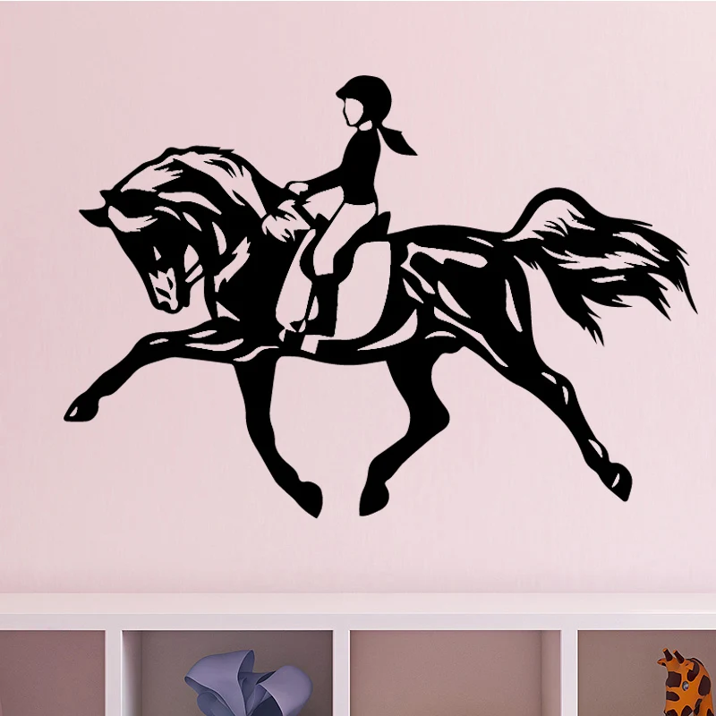 Vinyl Wall Decal Riding horse for girls Bedroom wall decoration Wall Decor Sticker self adhesive wallpaper Hollow Out For House
Vinyl Wall Decal Riding horse for girls Bedroom wall decoration Wall Decor Sticker self adhesive wallpaper Hollow Out For House