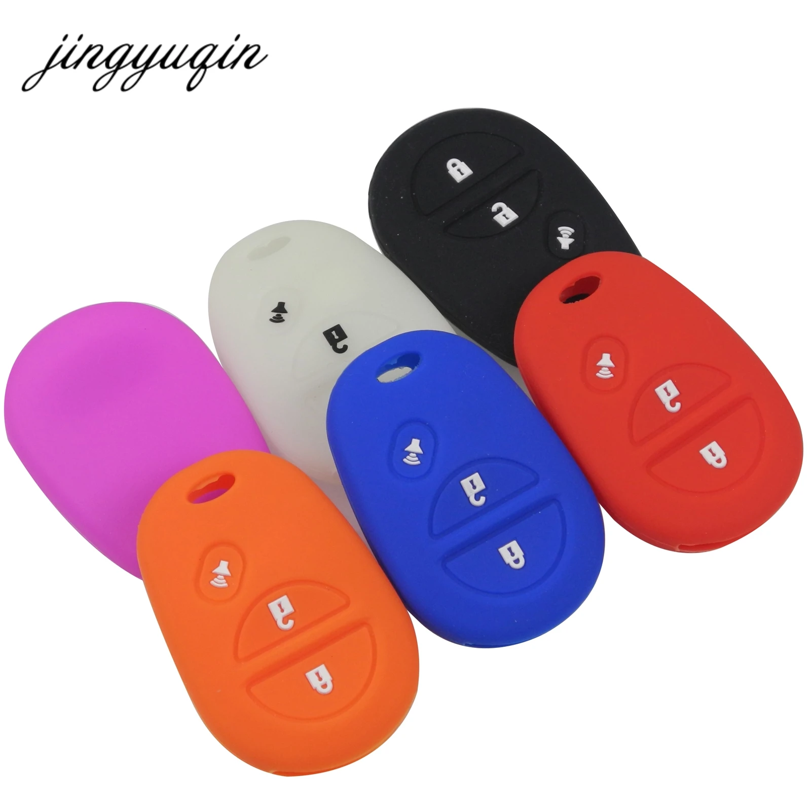 jingyuqin 30pcs Silicone Rubber Key fob Cover Case for toyota Sienna Fortuner Sequoia Tundra Tacoma 4Runner Remote Holder Set
jingyuqin 30pcs Silicone Rubber Key fob Cover Case for toyota Sienna Fortuner Sequoia Tundra Tacoma 4Runner Remote Holder Set