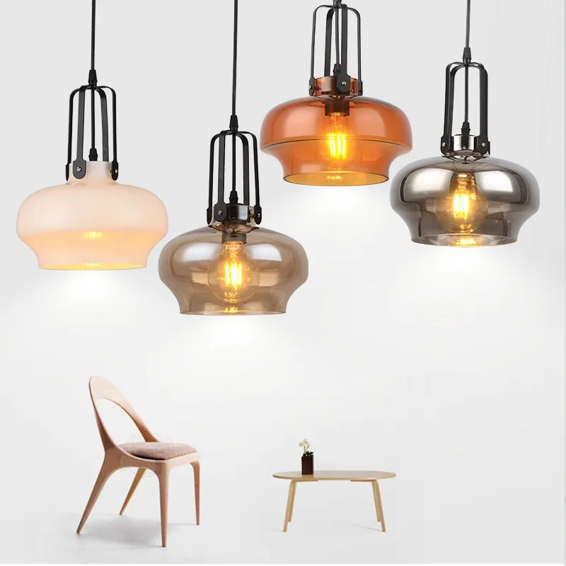 New Creative Glass Led Pendant Lights Nordic Loft Deco Dining Room Kitchen Parlor Hanging Lamp Coffee Shop Bar Pendant Lamp
New Creative Glass Led Pendant Lights Nordic Loft Deco Dining Room Kitchen Parlor Hanging Lamp Coffee Shop Bar Pendant Lamp