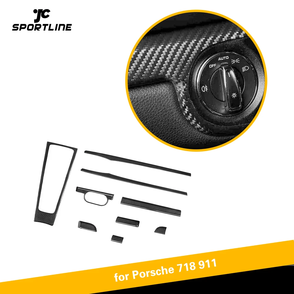 For Porsche Cayenne 2018 2019 Carbon Fiber Interior Trim Central Console Door Handle Trim Dashboard Cover 9PCS
For Porsche Cayenne 2018 2019 Carbon Fiber Interior Trim Central Console Door Handle Trim Dashboard Cover 9PCS