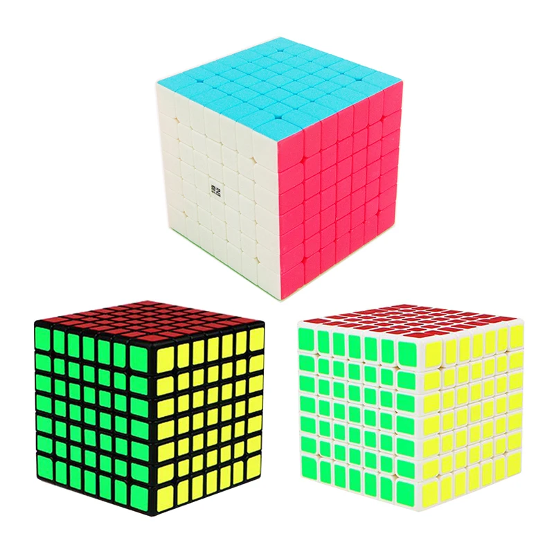 QiYi Rubbik Magic Cube 2x2x2 3x3x3 4x4x4 5x5x5 6x6x6 7x7x7 Sticker Cubo Magico Speed Puzzle Game Cube Toys for Children Beginner
QiYi Rubbik Magic Cube 2x2x2 3x3x3 4x4x4 5x5x5 6x6x6 7x7x7 Sticker Cubo Magico Speed Puzzle Game Cube Toys for Children Beginner