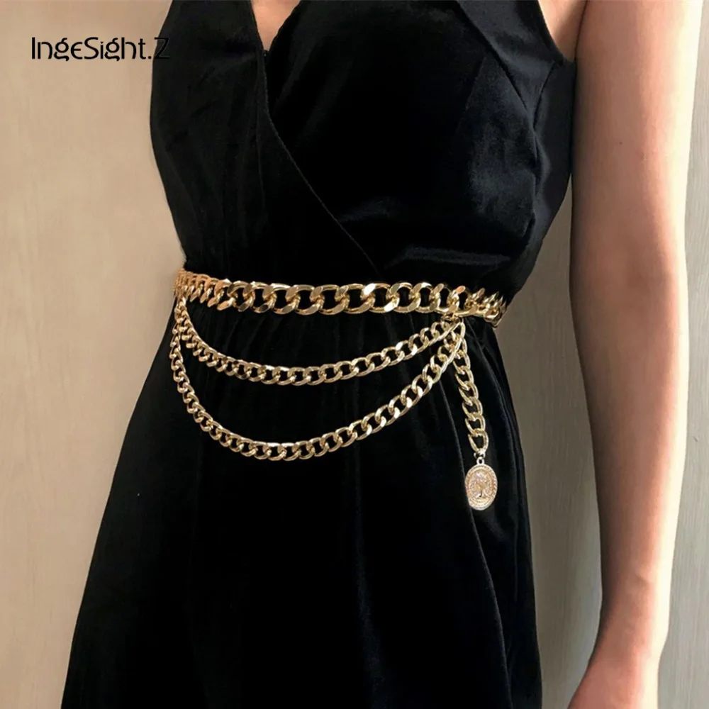 IngeSight.Z Vintage Multi Layered Harness Aluminium Belly Waist Chain Sexy Bikini Coin Pendant Body Chain for Women Body Jewelry
IngeSight.Z Vintage Multi Layered Harness Aluminium Belly Waist Chain Sexy Bikini Coin Pendant Body Chain for Women Body Jewelry