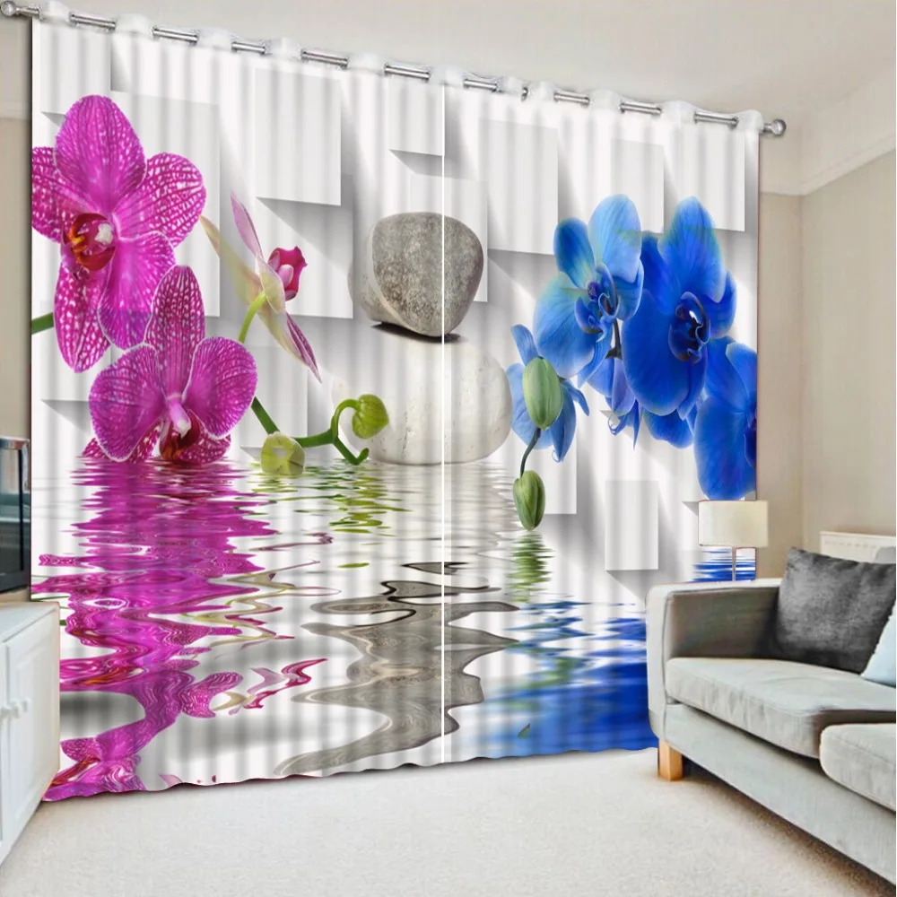 3D Curtain Printing Blockout Polyester Chinese Sun Photo Drapes Fabric For Room Bedroom Window flower curtains
3D Curtain Printing Blockout Polyester Chinese Sun Photo Drapes Fabric For Room Bedroom Window flower curtains