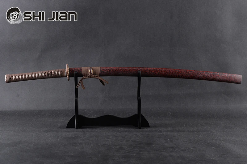 Folded Steel Samurai katana High Quality Japanese Sword Handmade Full Tang Sharp Genuine Espada Katana Cutting Battle Sword
Folded Steel Samurai katana High Quality Japanese Sword Handmade Full Tang Sharp Genuine Espada Katana Cutting Battle Sword