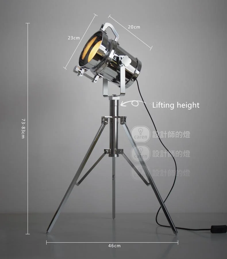 American - style retro bedroom bedroom bed personalized creative personality decorative three - legged lamp floor lamp
American - style retro bedroom bedroom bed personalized creative personality decorative three - legged lamp floor lamp