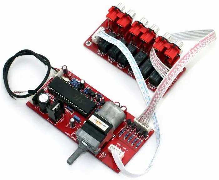 Remote Control Motor ALPS Potentionmeter Pre-amplifier Amp Board 2200UF