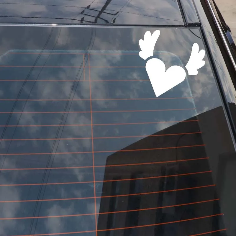 YJZT 11.2*10.3CM Cute Lovely Angel Hearts Silhoutte Decal Cool Design Car Sticker Black/Silver Covering The Body C20-1442
YJZT 11.2*10.3CM Cute Lovely Angel Hearts Silhoutte Decal Cool Design Car Sticker Black/Silver Covering The Body C20-1442