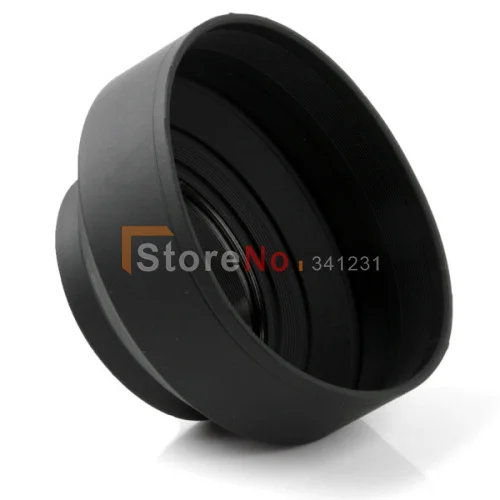 100% New 52mm 3-Stage Rubber Lens Hood for EF-S 18-55 mm f/3.5-5.6 IS Rebel T2i T1i 350D 400D 450D 1000D
100% New 52mm 3-Stage Rubber Lens Hood for EF-S 18-55 mm f/3.5-5.6 IS Rebel T2i T1i 350D 400D 450D 1000D