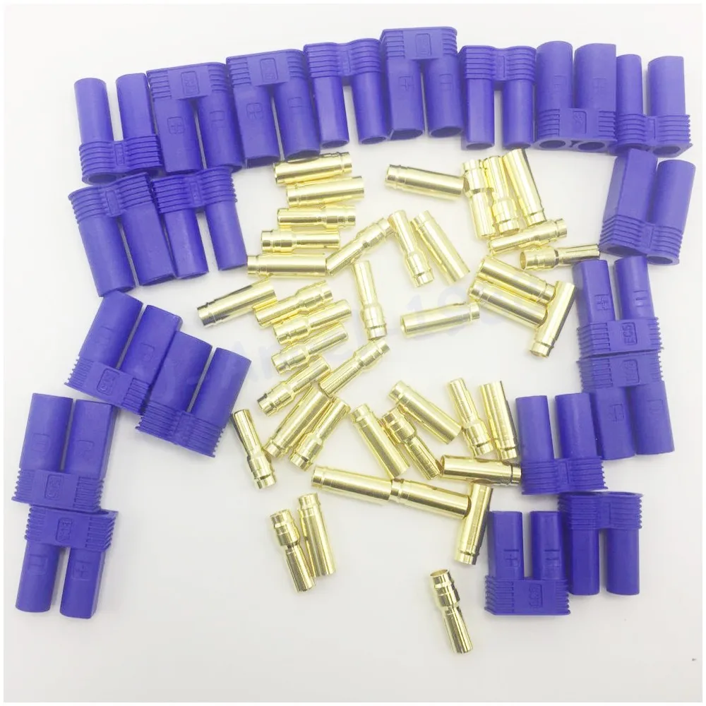 Register free shipping ! 10pair/lot EC5 Bullet Connectors Plugs Male / Female - Losi
Register free shipping ! 10pair/lot EC5 Bullet Connectors Plugs Male / Female - Losi