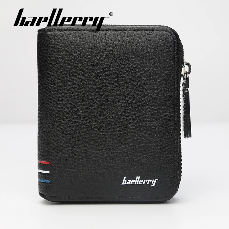 Baellerry PU Leather Men Short Wallet Solid Black Blue Coffee Zipper Wallet Coin Pocket Card Holder Photo Holder Porta Wallet
Baellerry PU Leather Men Short Wallet Solid Black Blue Coffee Zipper Wallet Coin Pocket Card Holder Photo Holder Porta Wallet