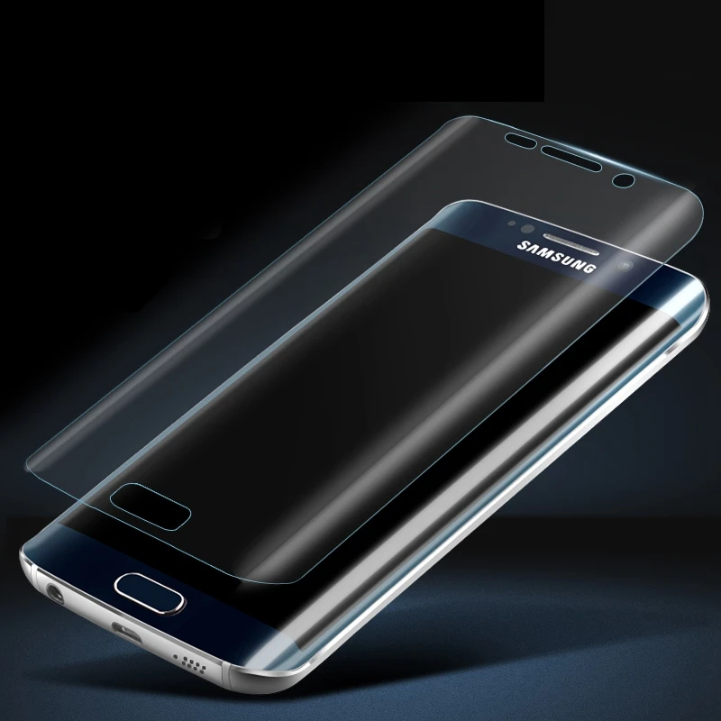 Лидер продаж! Кристально чистый 3D изогнутый экран Защитная пленка для samsung Galaxy S7