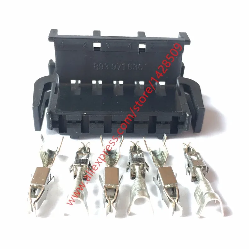 5 Sets Auto 6 Ways 6 Pin Female Harness Connector Wire Connector
5 Sets Auto 6 Ways 6 Pin Female Harness Connector Wire Connector