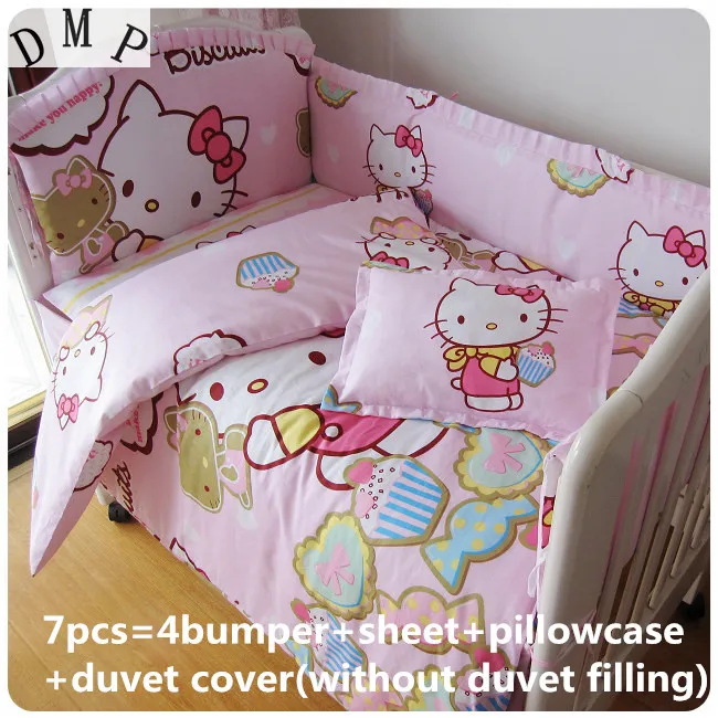6/7PCS Cot Bedding piece Set 100%Cotton cot set baby bedding Cot Protector cama infantil
6/7PCS Cot Bedding piece Set 100%Cotton cot set baby bedding Cot Protector cama infantil