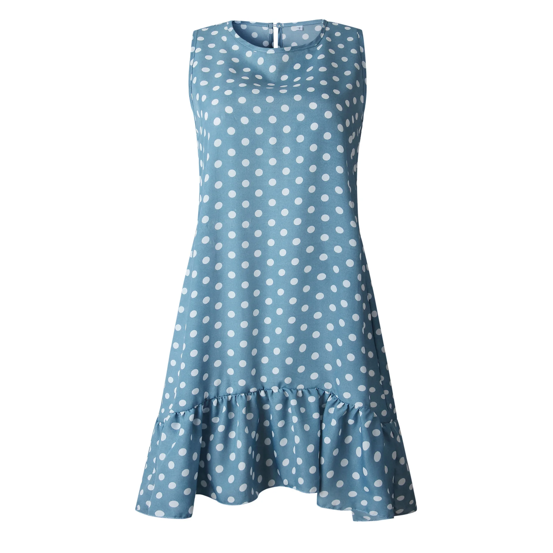 Polka Dot Dress Ruffle Women 2020 Summer Street Sexy Casual Slim Thin Beach Party O Neck Mini Sleeveless Dress Vestidos
Polka Dot Dress Ruffle Women 2020 Summer Street Sexy Casual Slim Thin Beach Party O Neck Mini Sleeveless Dress Vestidos