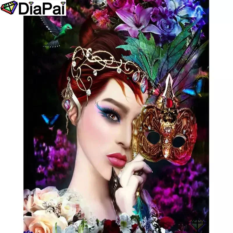 DIAPAI 100% Full Square/Round Drill 5D DIY Diamond Painting "Mask beauty"Diamond Embroidery Cross Stitch 3D Decor A20859
DIAPAI 100% Full Square/Round Drill 5D DIY Diamond Painting "Mask beauty"Diamond Embroidery Cross Stitch 3D Decor A20859