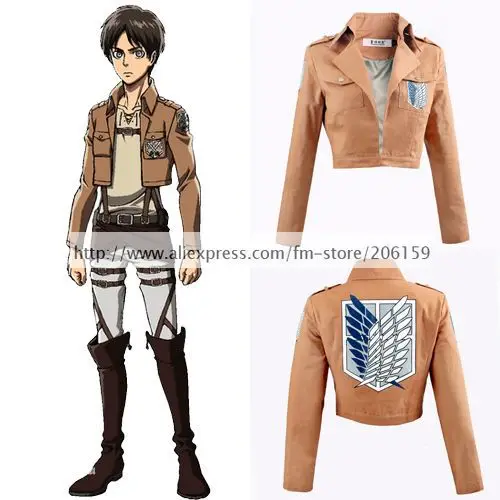 Attack on Titan Shingeki no Kyojin Scouting Legion Ellen Ackerman Coat Cosplay Costume For Halloween -- Free Shipping
Attack on Titan Shingeki no Kyojin Scouting Legion Ellen Ackerman Coat Cosplay Costume For Halloween -- Free Shipping