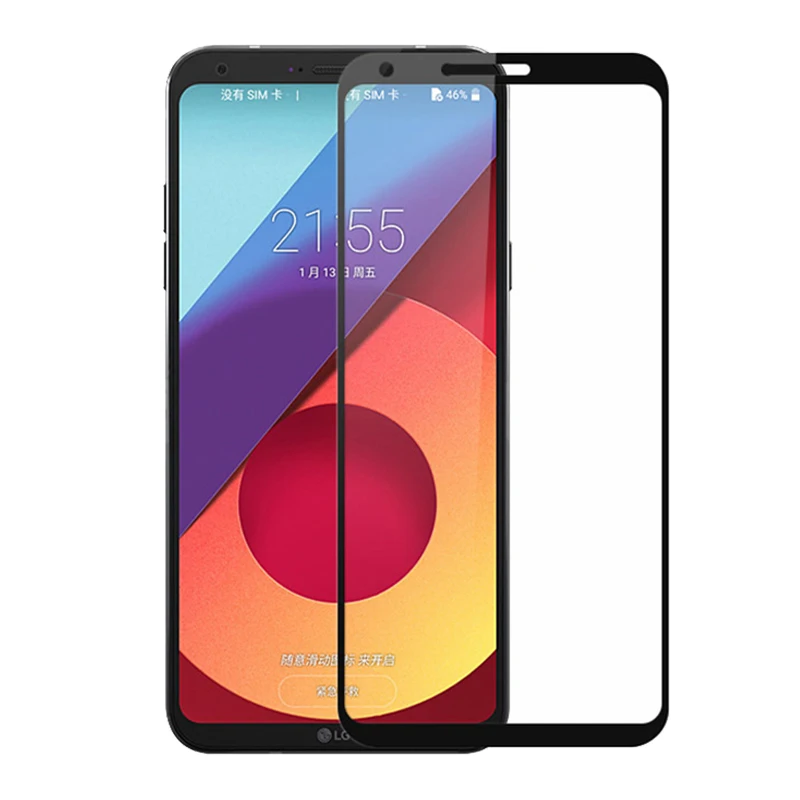 Lovekiss закаленное стекло для LG Q6 Защитная пленка экрана Q6A Plus M700N с полным покрытием