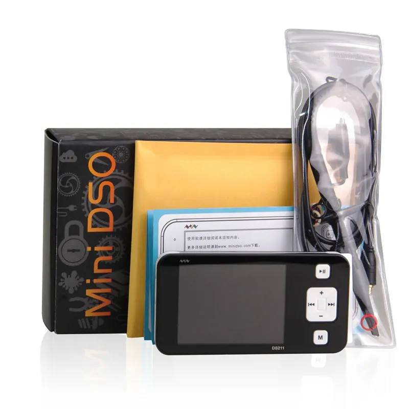 MINI DS211 ARM Nano Pocket Professional Portable Digital Oscilloscope Digital DSO 211 DS 211 DS0211 DS0 211 with MCX Probe
MINI DS211 ARM Nano Pocket Professional Portable Digital Oscilloscope Digital DSO 211 DS 211 DS0211 DS0 211 with MCX Probe