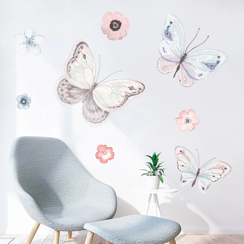 New 5D wall stickers Color butterfly PVC removable waterproof DIY stickers TV backdrop decorative painting creative wallpaper
New 5D wall stickers Color butterfly PVC removable waterproof DIY stickers TV backdrop decorative painting creative wallpaper