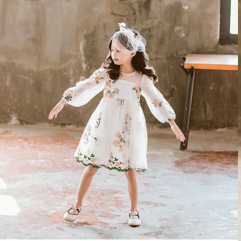 Children Foral Dresses for Girls Long Sleeve Dress O-neck Baby Kids Clothes 4 6 8 10 12 Years Vestidos
Children Foral Dresses for Girls Long Sleeve Dress O-neck Baby Kids Clothes 4 6 8 10 12 Years Vestidos