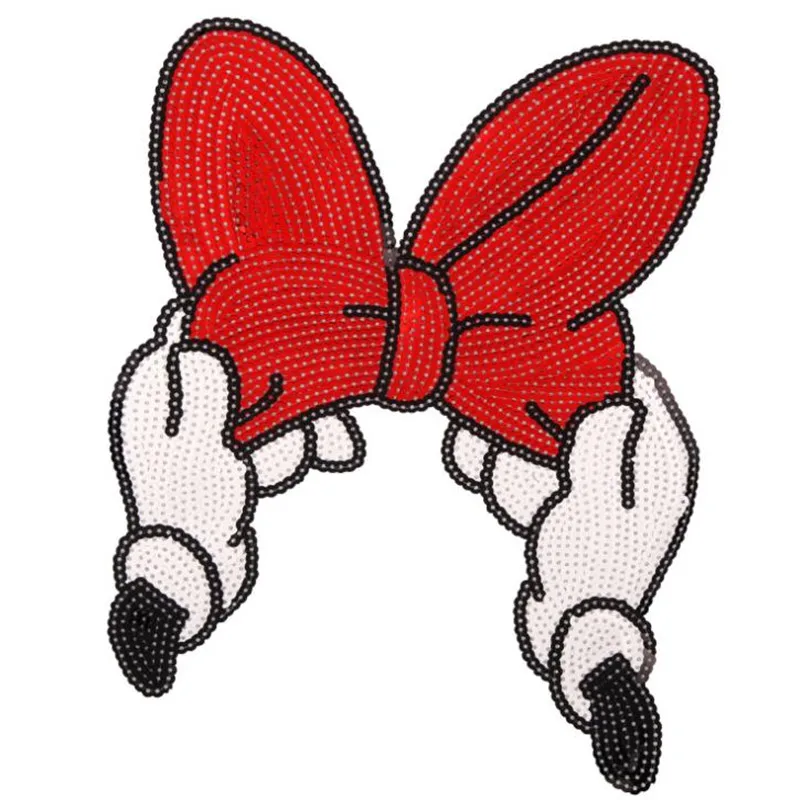 Clothing Women Shirt Top Diy Large Patch Cartoon Bowknot Sequins deal with it T-shirt girls Biker Patches for clothes Stickers
Clothing Women Shirt Top Diy Large Patch Cartoon Bowknot Sequins deal with it T-shirt girls Biker Patches for clothes Stickers