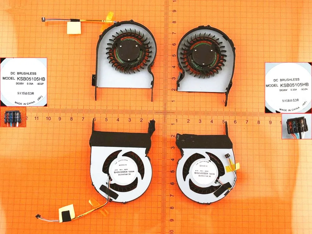 New Laptop Cooling Fan for HP Envy 13-1000 R&L fan Original P/N KSB05105HB-9D2N/KSB05105HB-9D2P CPU Cooler Radiator
New Laptop Cooling Fan for HP Envy 13-1000 R&L fan Original P/N KSB05105HB-9D2N/KSB05105HB-9D2P CPU Cooler Radiator
